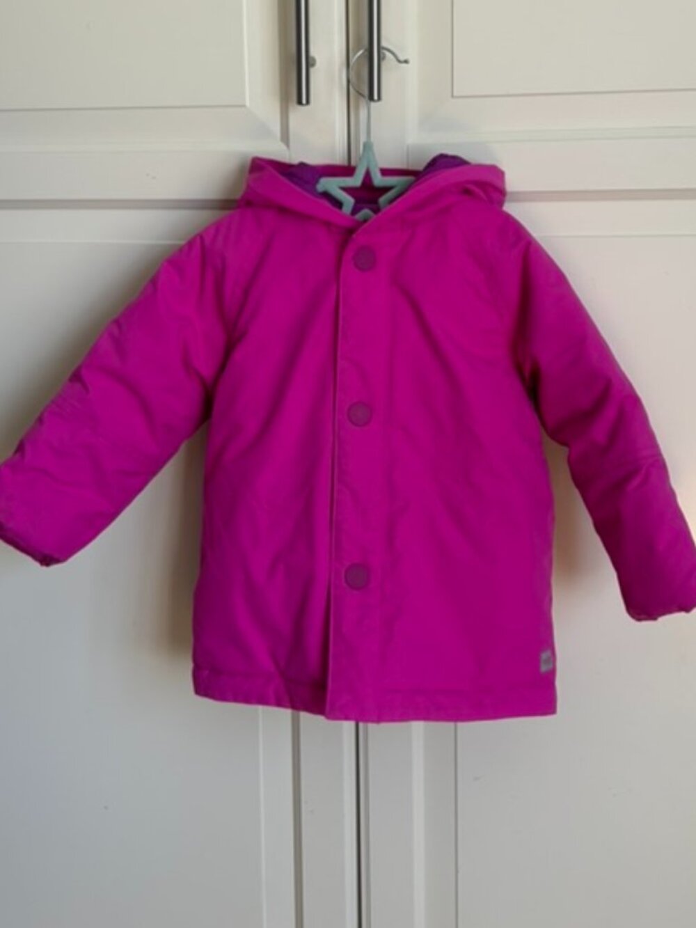 🩷❄️ MEC Mini Toaster Parka – Pink – Size 24M ❄️🩷